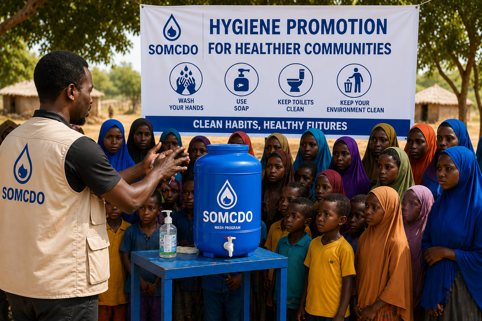 Community Hygiene Campaign Protects Children